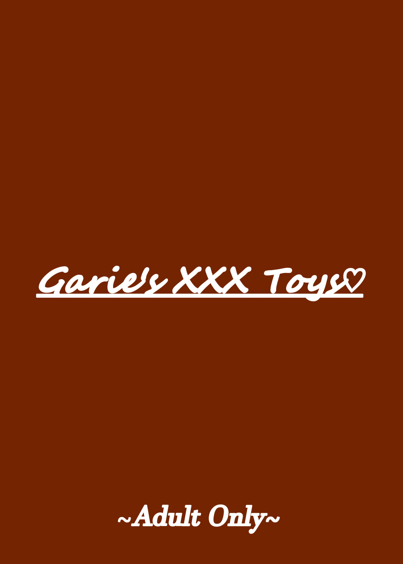 Hentai Manga Comic-Garie's XXX Toys-Read-34